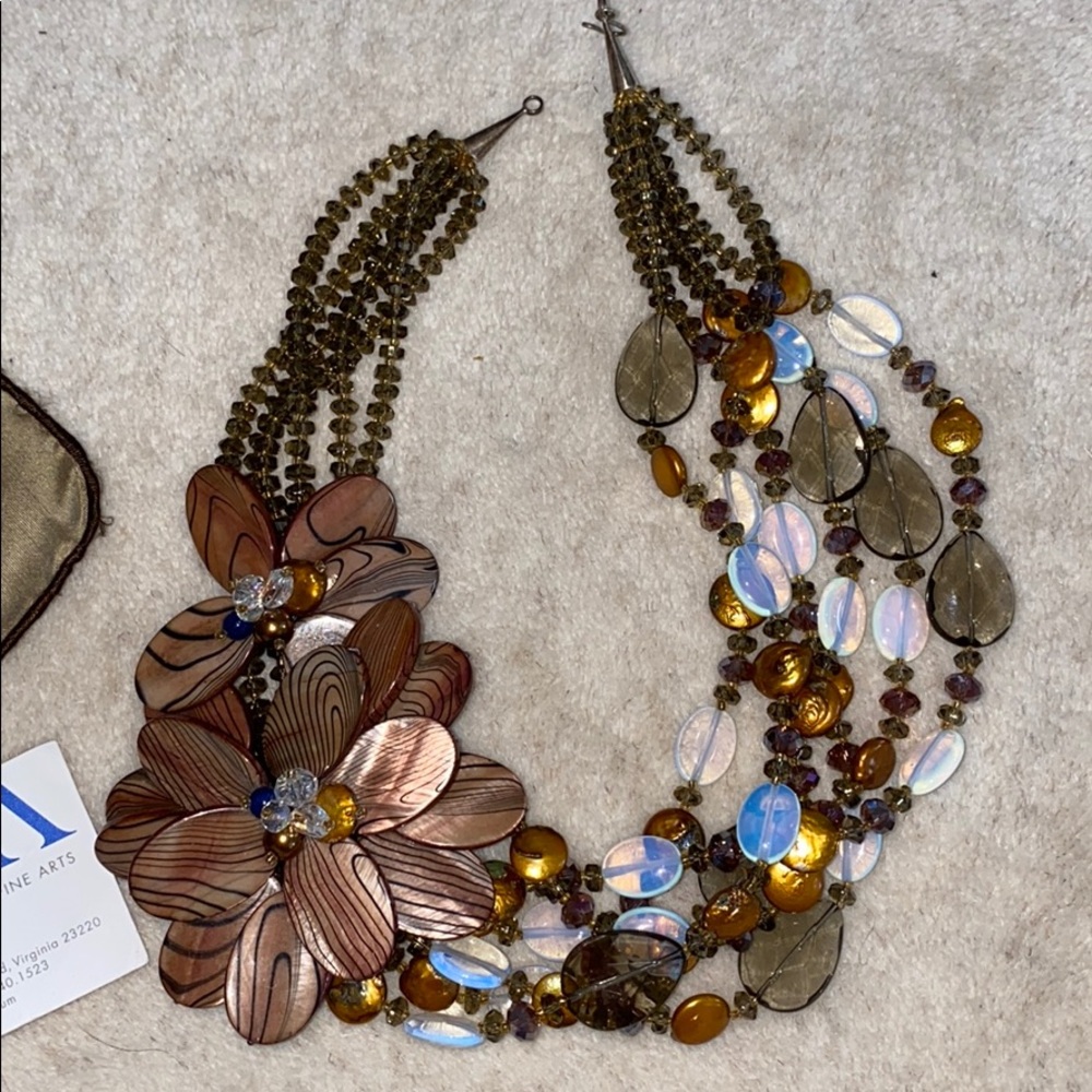 Original Valerie Lane Sanson stone necklace